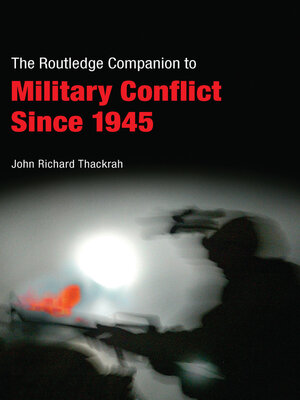 cover image of Routledge Companion to Military Conflict since 1945